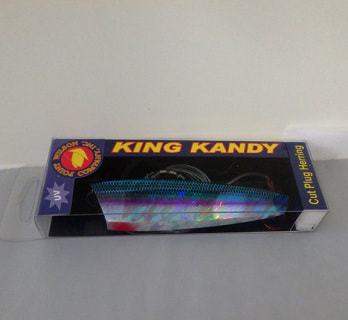 King Kandy Cut Plug Blue Chrome